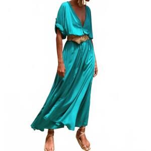 NEW ERIKA PEÑA vero dress in oasis green